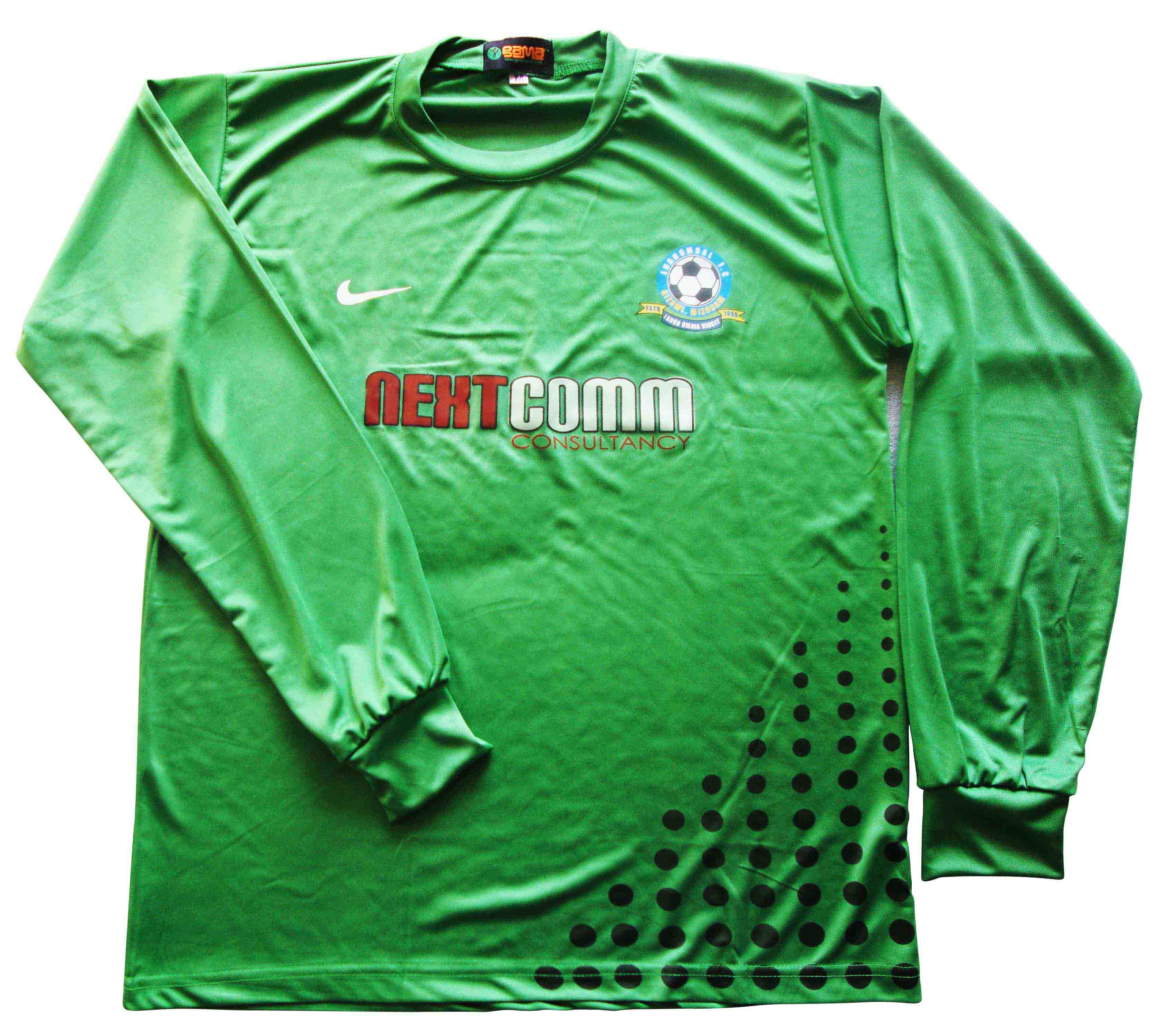 Football Goal Keeper Jersey Long Sleeves front Sub...